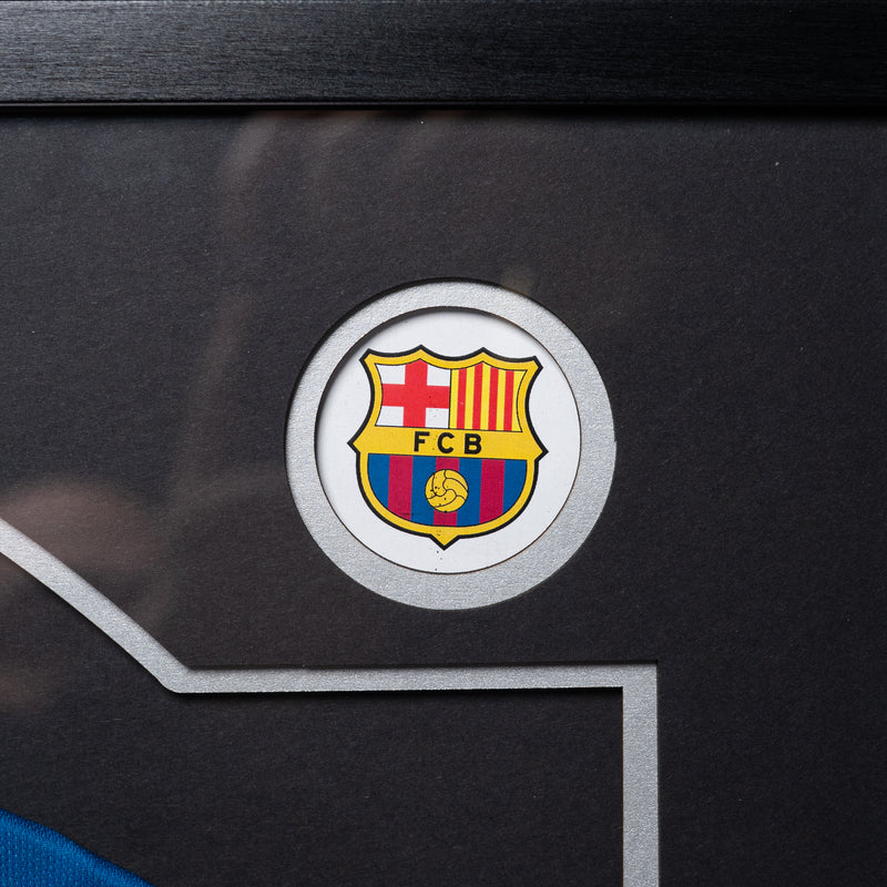 Ronaldinho Signed FC Barcelona Jersey