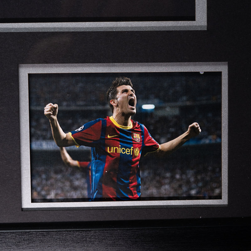 David Villa Signed FC Barcelona Jersey