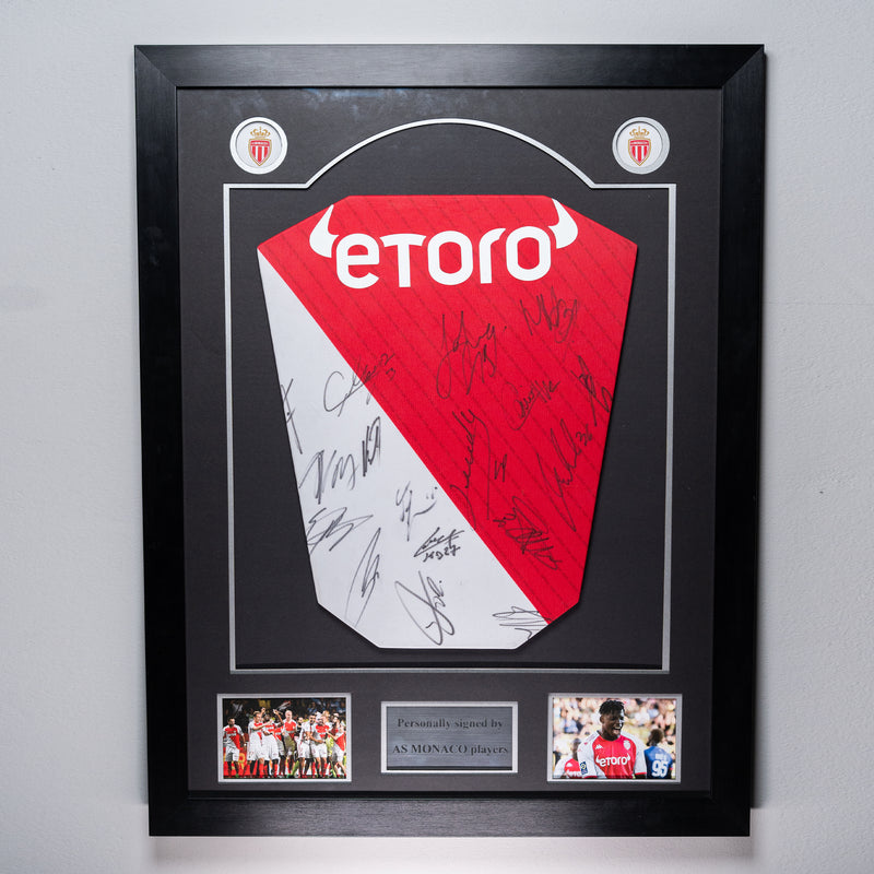 AS Monaco Squad Signed Jersey