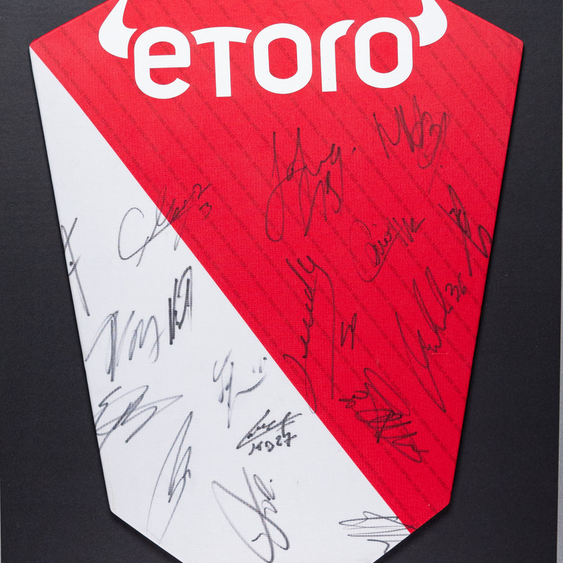 AS Monaco Squad Signed Jersey
