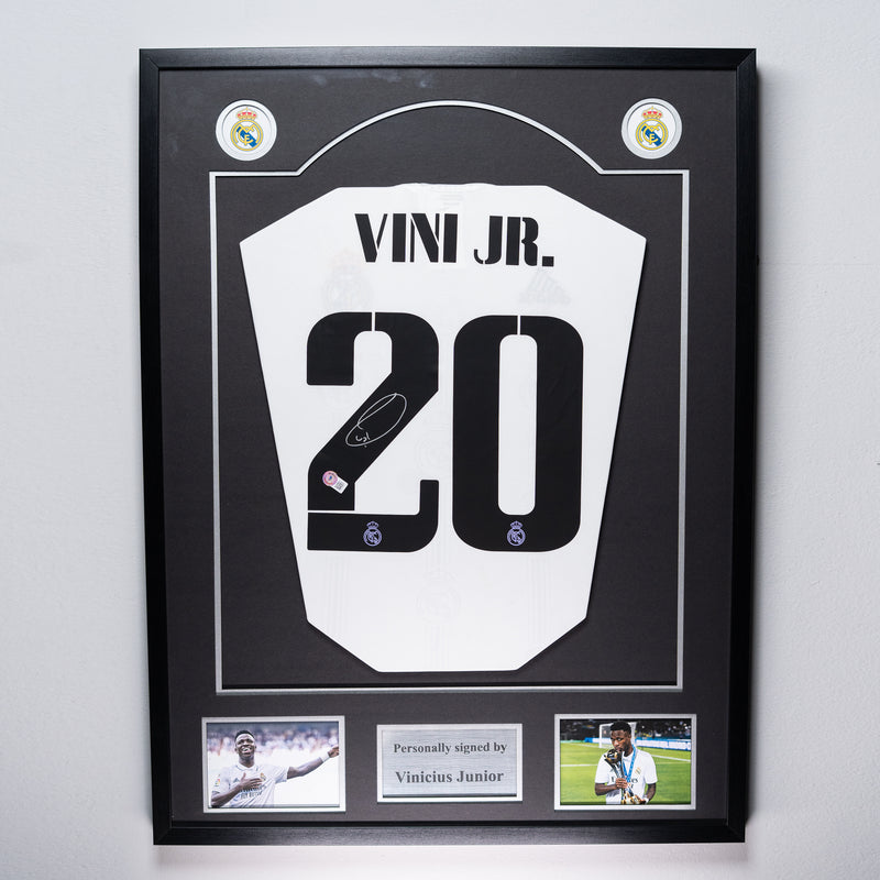 Vinicius Junior Signed Real Madrid Jersey