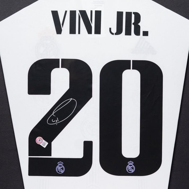 Vinicius Junior Signed Real Madrid Jersey