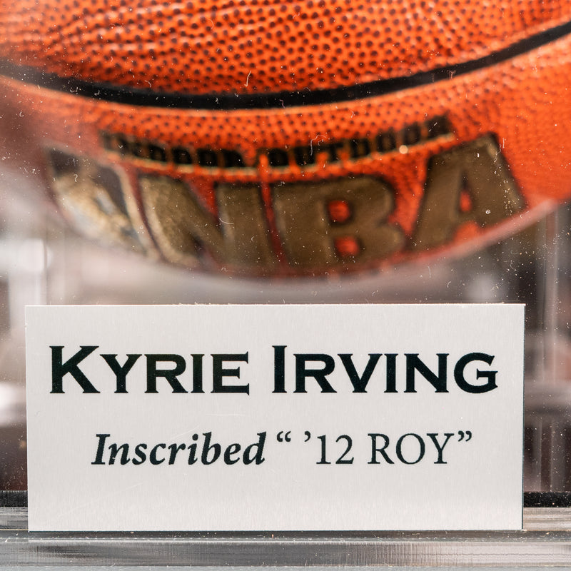 Kyrie Irving Signed Basketball