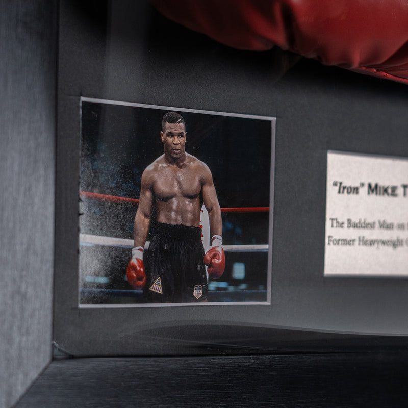 Mike Tyson Signed Glove Dome