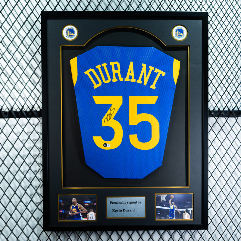 Kevin Durant Signed Golden State Warriors Jersey