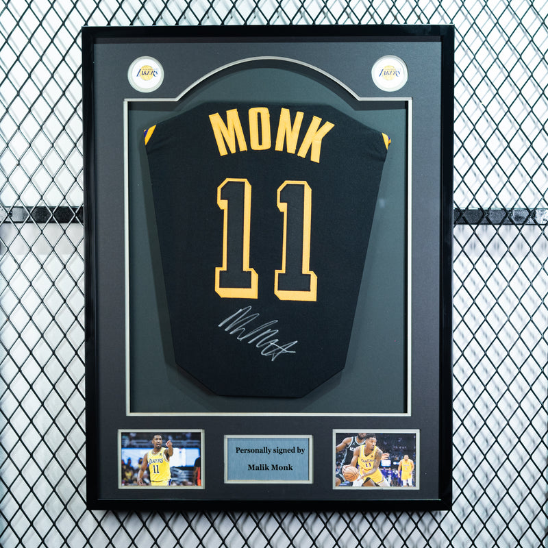 Malik Monk Signed Los Angeles Lakers Jersey