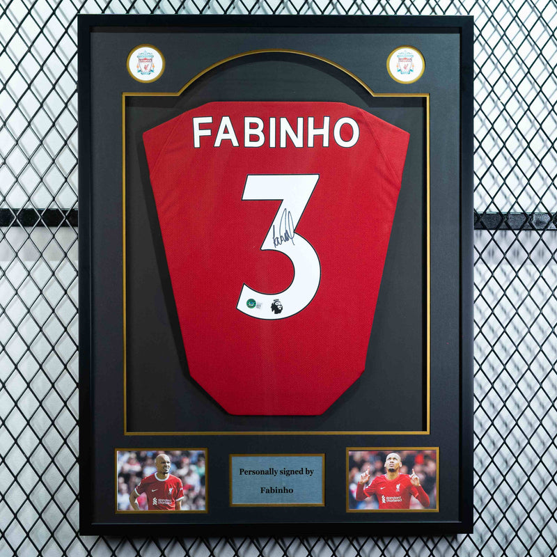 Fabinho Signed Liverpool Jersey
