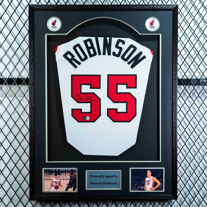 Duncan Robinson Signed Miami Heat Jersey