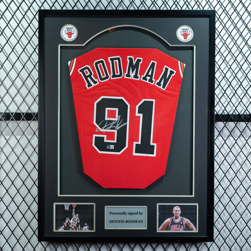 Dennis Rodman Signed Chicago Bulls Jersey