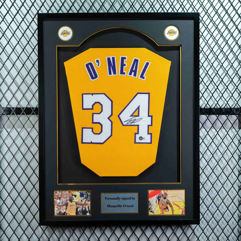 Shaquille O'Neal Signed Los Angeles Lakers Jersey