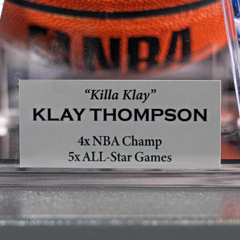 Klay Thompson Signed Basketball