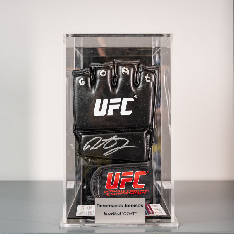 Demetrious Johnson Signed Glove