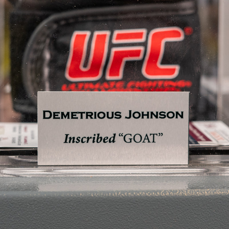 Demetrious Johnson Signed Glove
