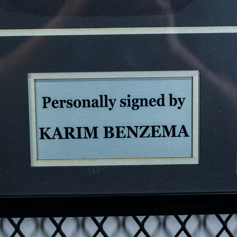 Karim Benzema Signed Real Madrid Jersey