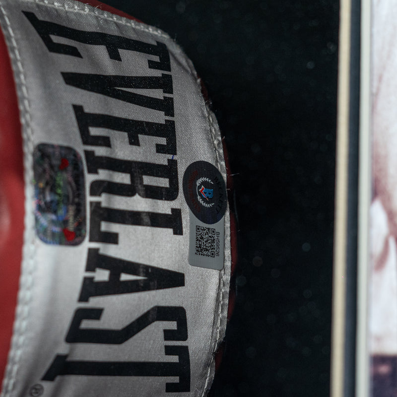 Mike Tyson Signed Glove Framed