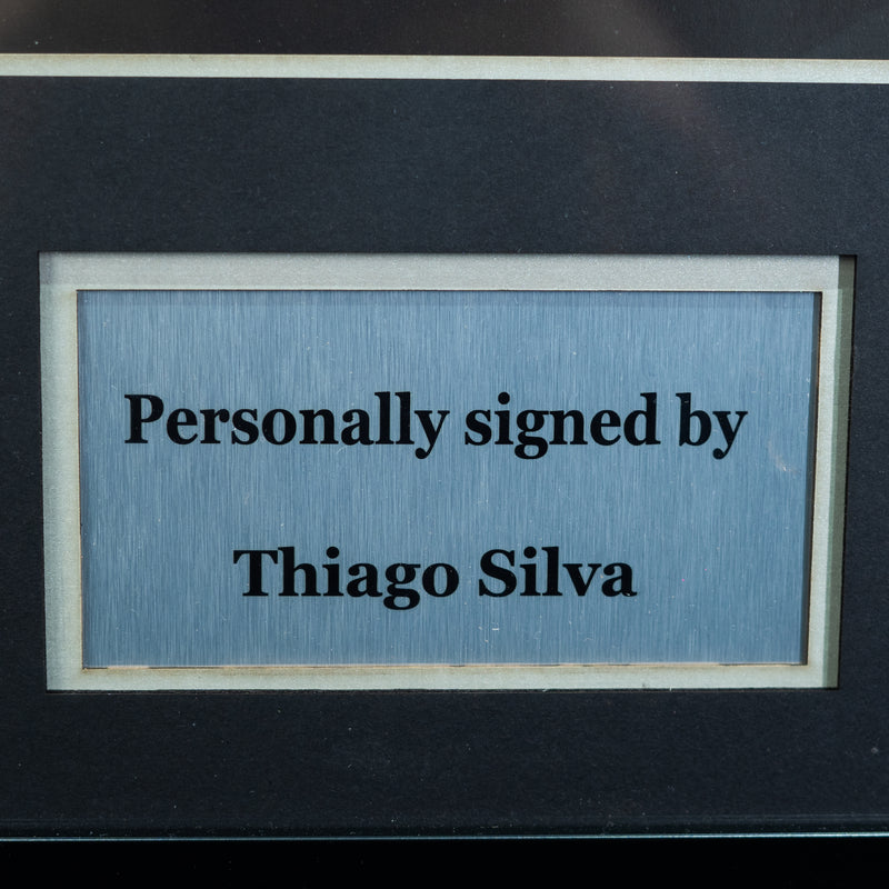 Thiago Silva Signed Brazil Jersey