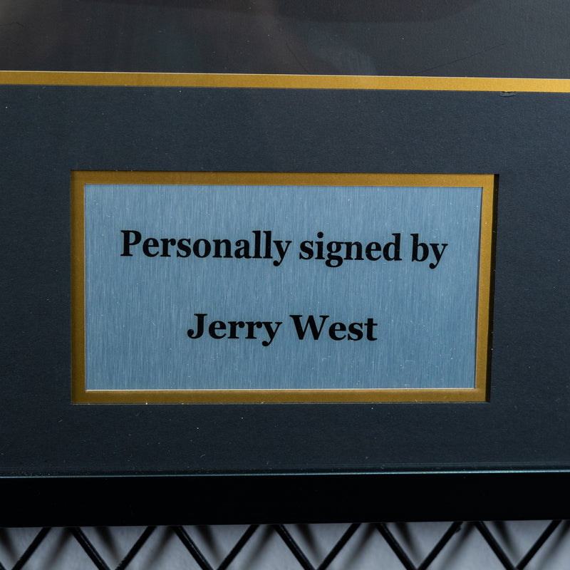 Jerry West Signed Los Angeles Lakers Jersey
