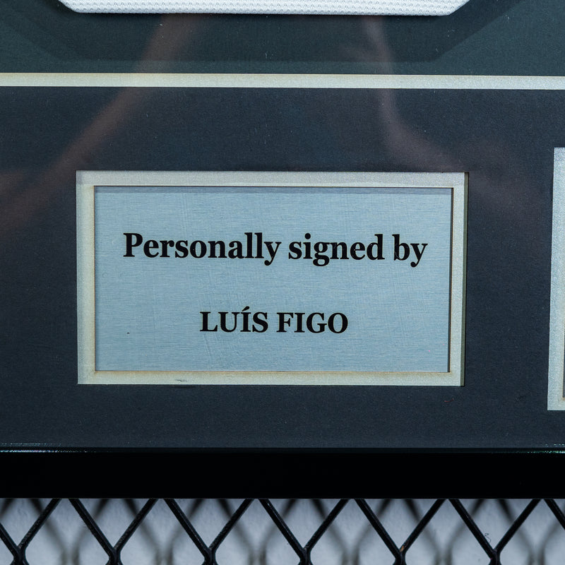 Luis Figo Signed Real Madrid Jersey