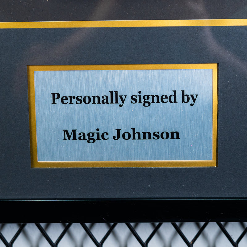 Magic Johnson Signed Los Angeles Lakers Jersey