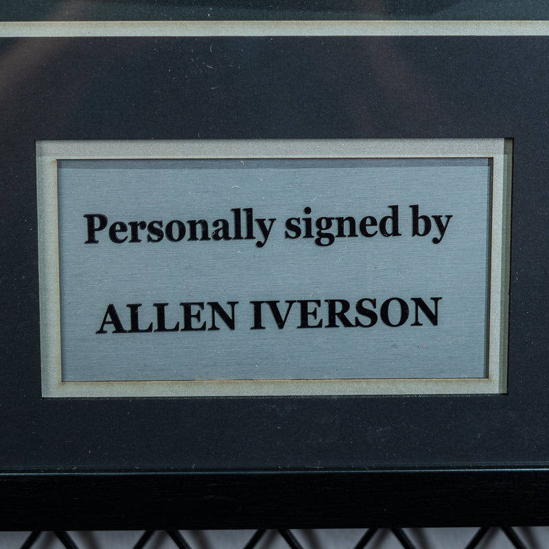 Allen Iverson Signed Philadelphia 76ers Jersey