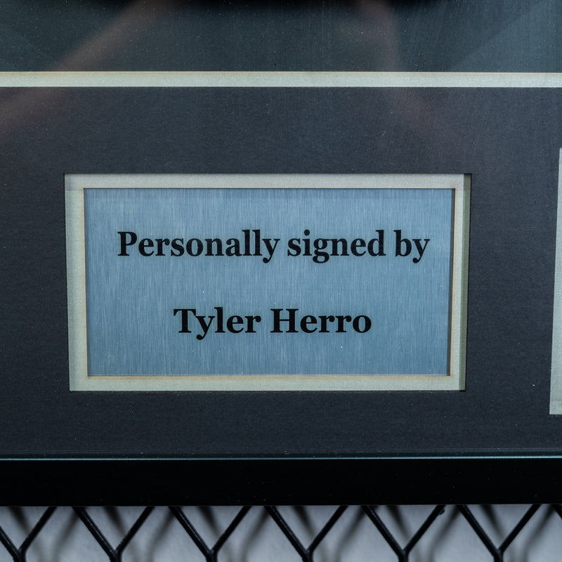 Tyler Hero Signed Miami Jersey
