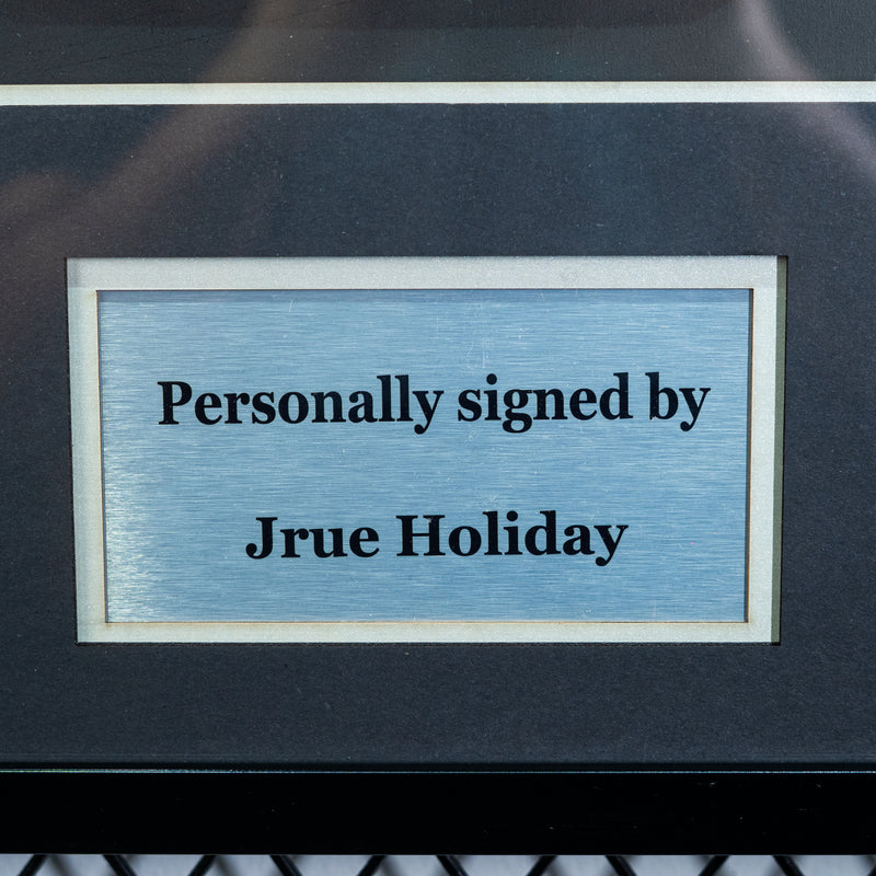 Jrue Holiday Signed Milwaukee Bucks Jersey