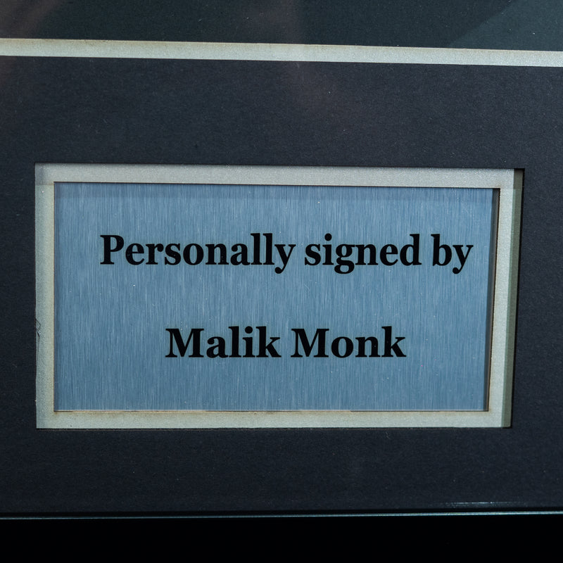 Malik Monk Signed Los Angeles Lakers Jersey