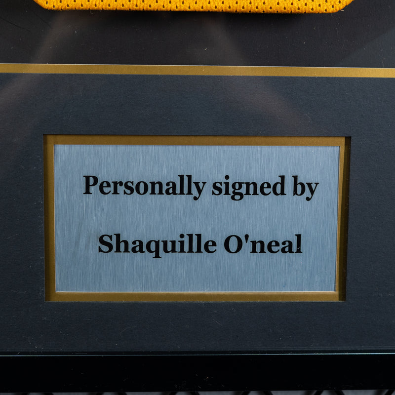 Shaquille O'Neal Signed Los Angeles Lakers Jersey