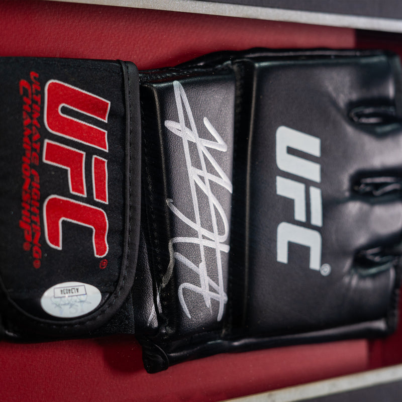 Khabib Nurmagomedov & Conor McGregor Signed Gloves