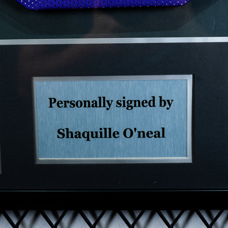 Shaquille O'Neal Signed LSU Tigers Jersey