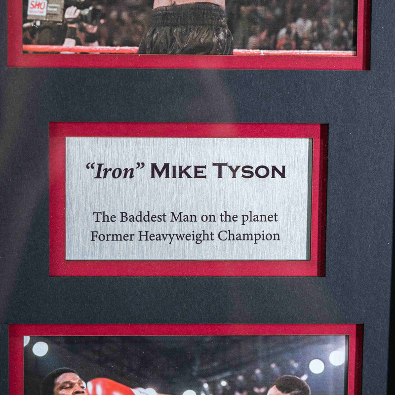 Mike Tyson Signed Glove Framed