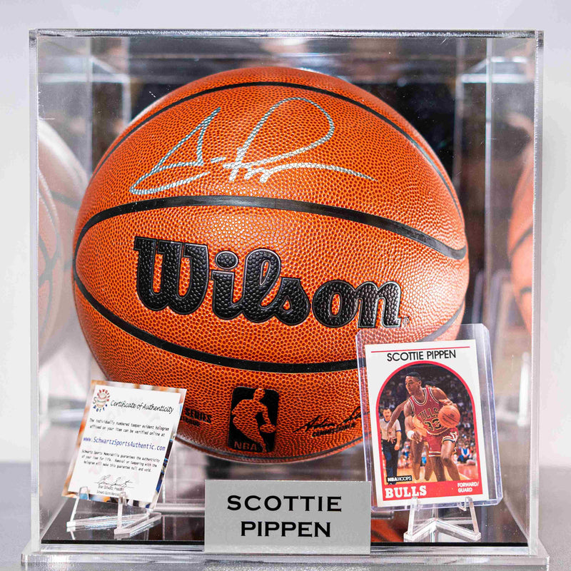 Scottie Pippen Signed Basketball