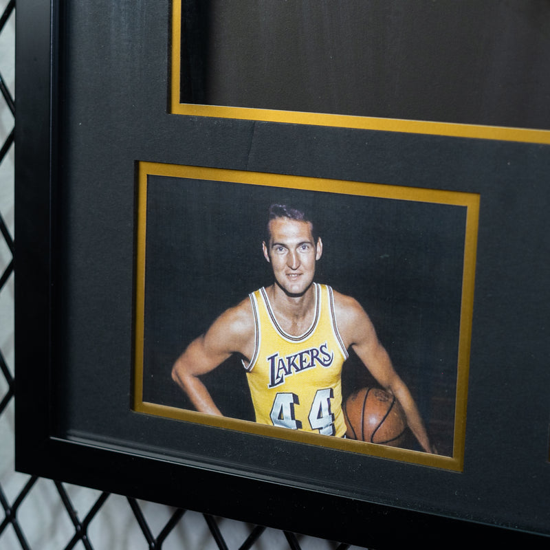 Jerry West Signed Los Angeles Lakers Jersey