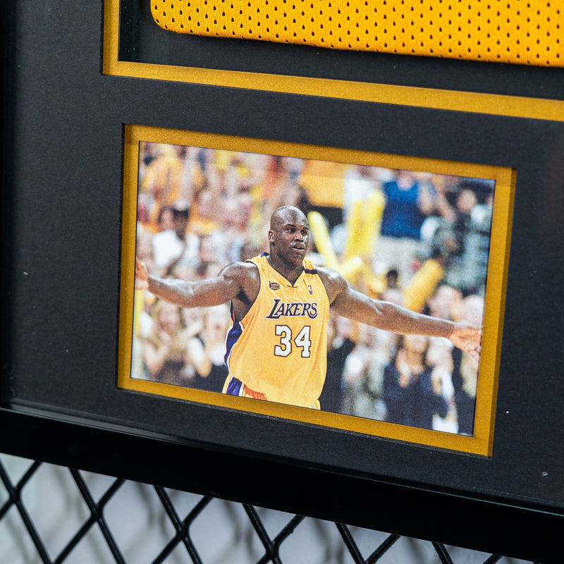 Shaquille O'Neal Signed Career Highlight Stat Jersey