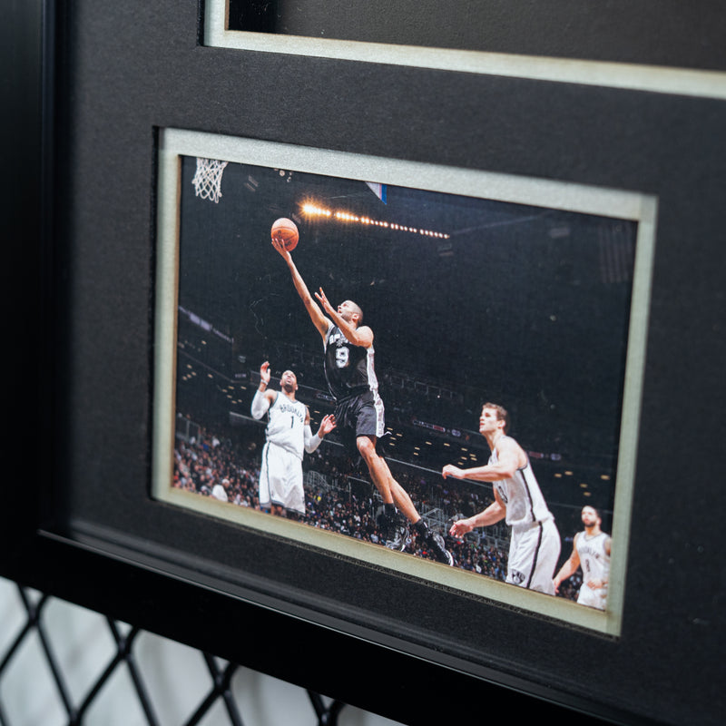 Tony Parker Signed Spurs Jersey