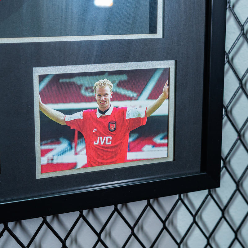 Dennis Bergkamp Signed Arsenal FC Jersey