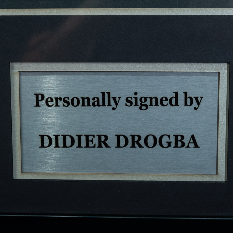 Didier Drogba Signed Chelsea FC Jersey