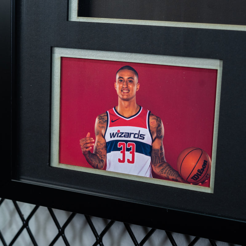 Kyle Kuzma Signed Washignton Wizards Jersey