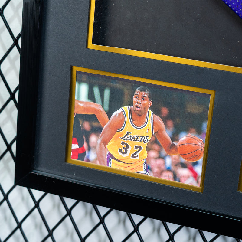 Magic Johnson Signed Los Angeles Lakers Jersey