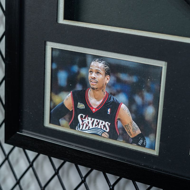 Allen Iverson Signed Philadelphia 76ers Jersey