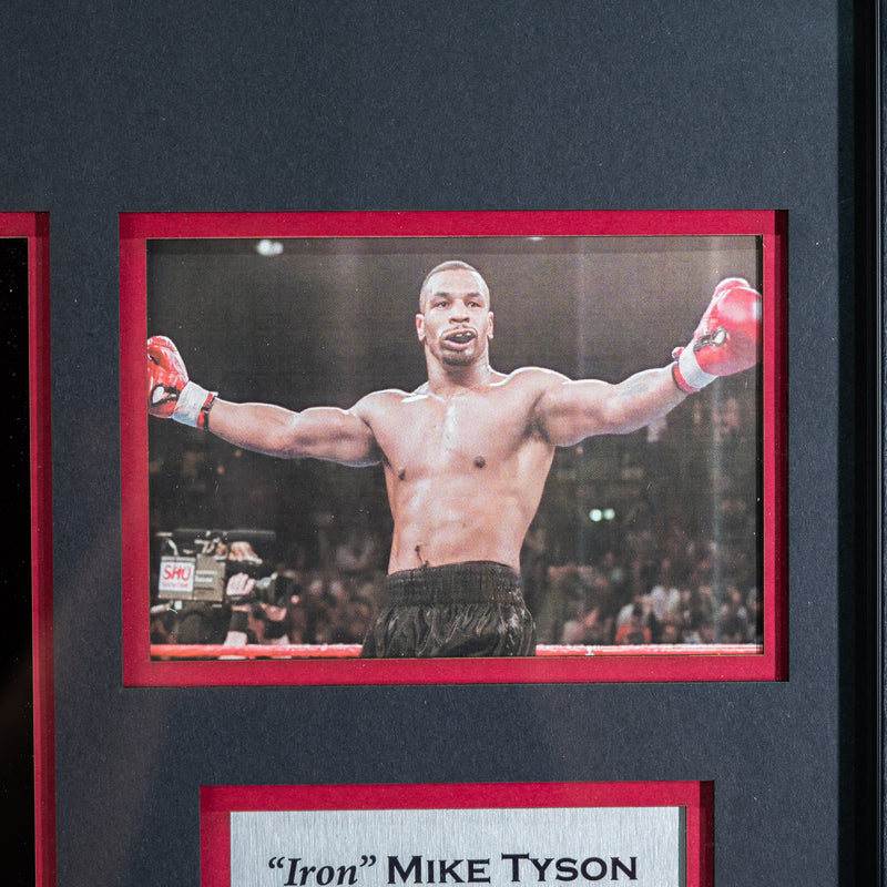 Mike Tyson Signed Glove Framed