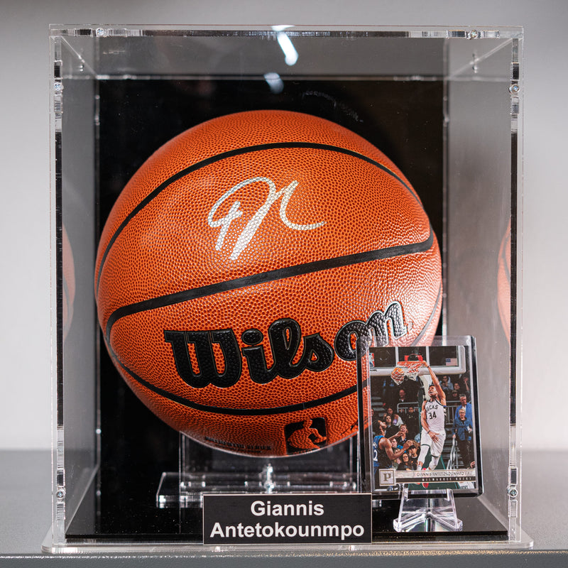 Giannis Antetokounmpo Signed Basketball