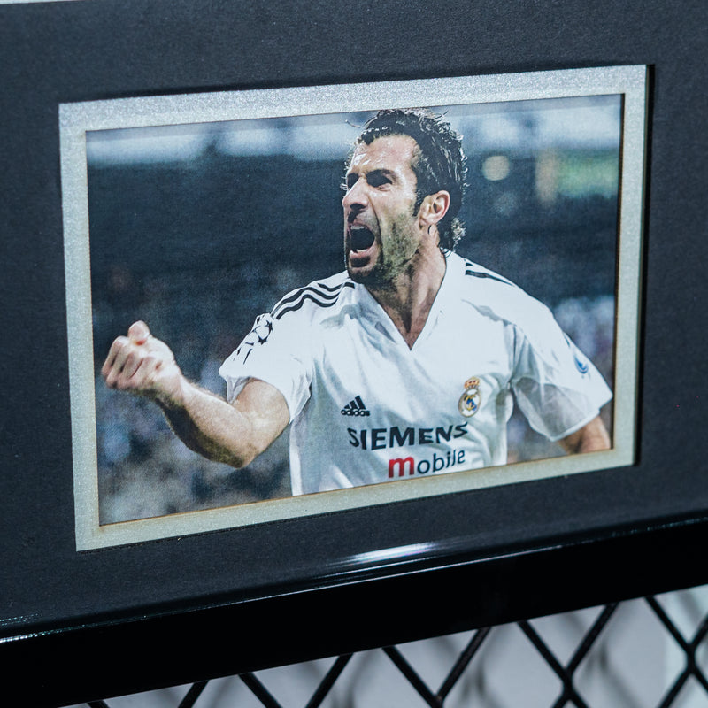 Luis Figo Signed Real Madrid Jersey