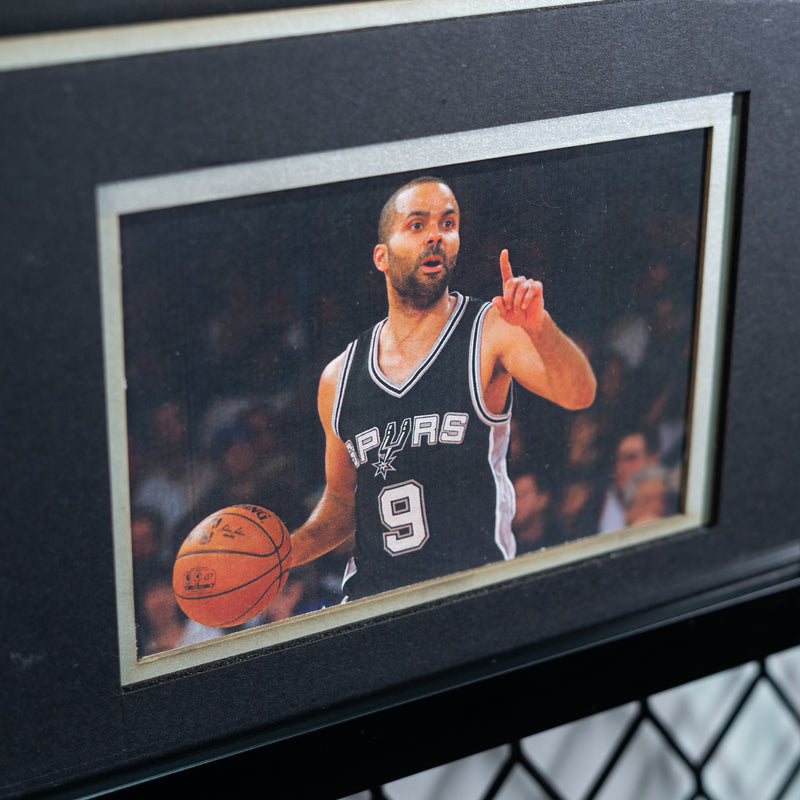 Tony Parker Signed Spurs Jersey
