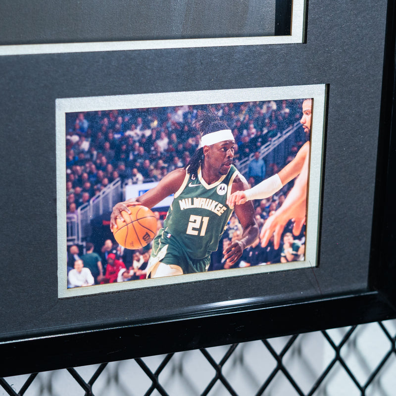 Jrue Holiday Signed Milwaukee Bucks Jersey