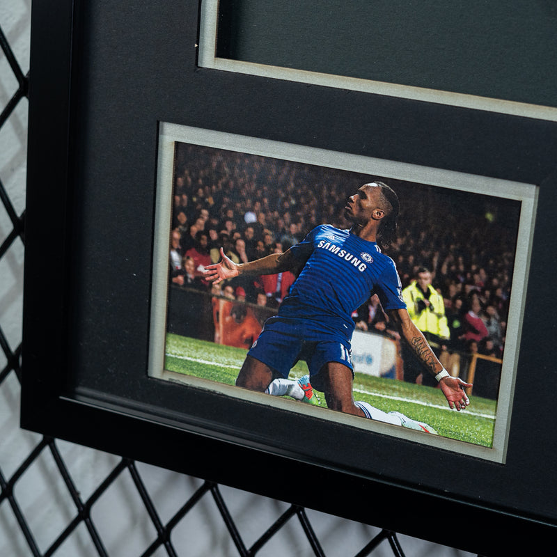 Didier Drogba Signed Chelsea FC Jersey