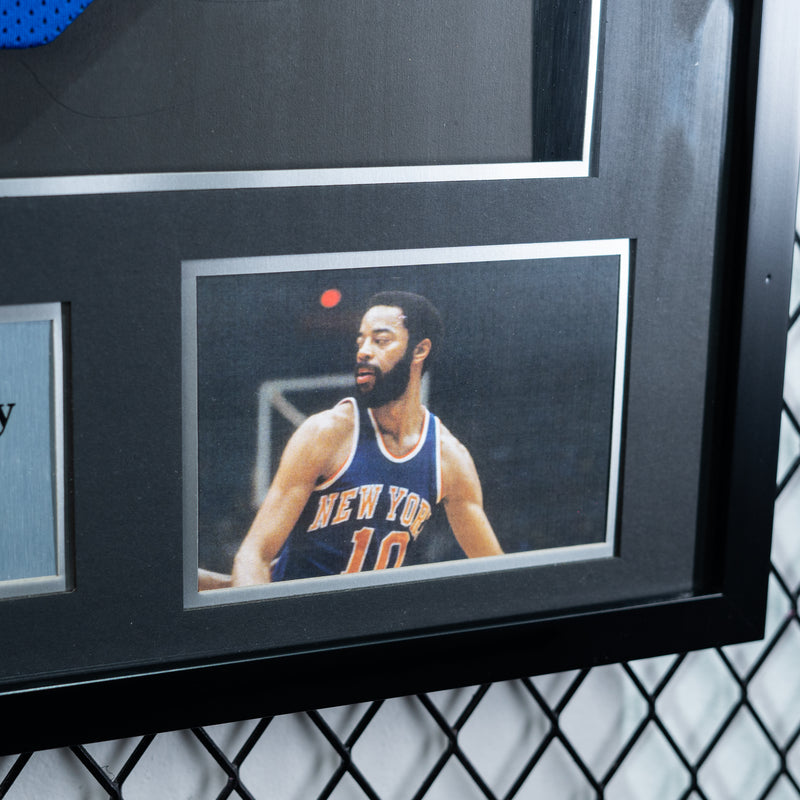 Walt Frazier Signed New York Knicks Jersey