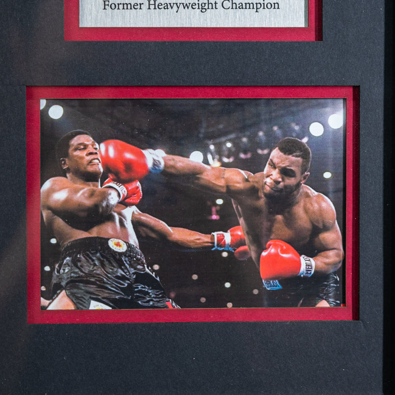Mike Tyson Signed Glove Framed