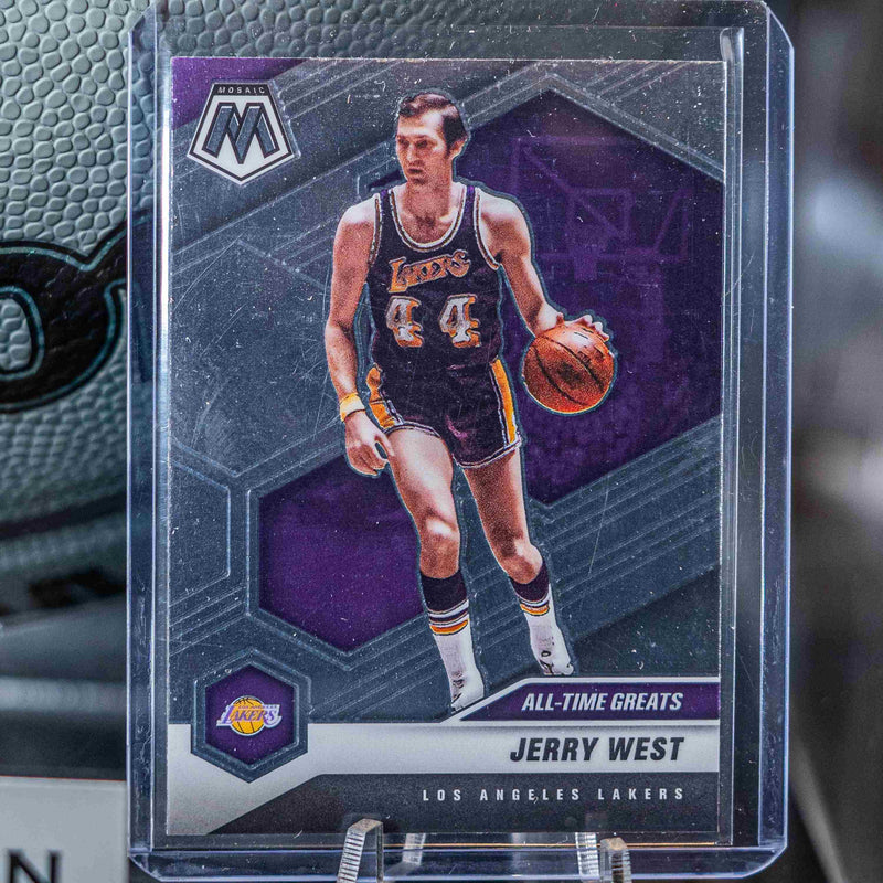 Magic Johnson & Jerry West Signed Basketball