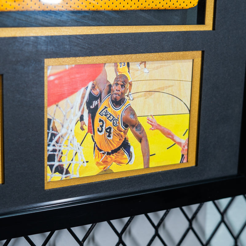 Shaquille O'Neal Signed Career Highlight Stat Jersey